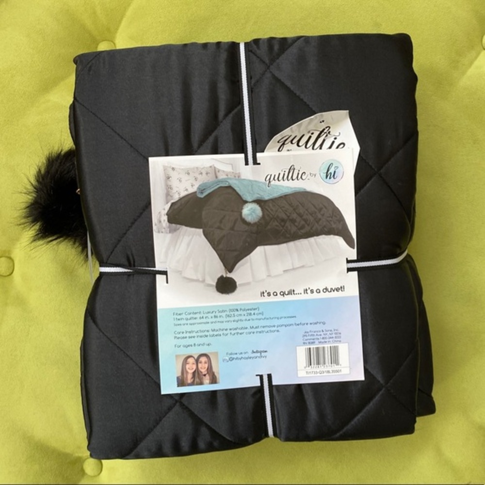 Quiltie by Jay Franco Twin Quilt and Duvet Cover